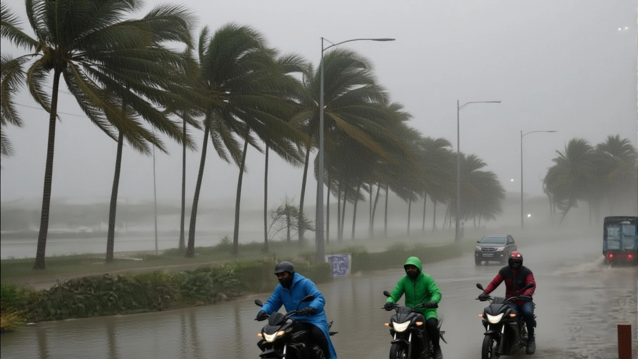 चक्रवात 'मोंथा' 28 अक्टूबर को आंध्र प्रदेश तट पर टकराएगा, रेड अलर्ट जारी